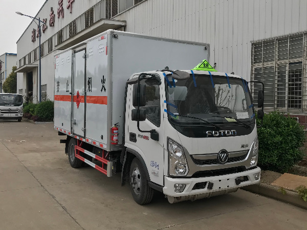 奧鈴藍牌易燃氣體廂式運輸車 奧鈴藍牌易燃氣體廂式運輸車
