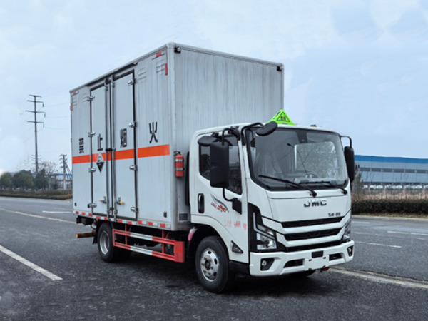 江鈴凱運腐蝕性物品廂式運輸車 江鈴凱運腐蝕性物品廂式運輸車