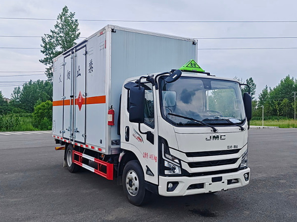 江鈴凱運易燃液體廂式運輸車 江鈴凱運易燃液體廂式運輸車