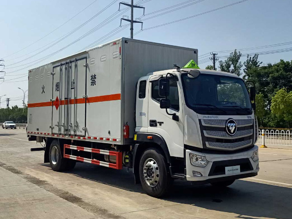 福田歐航易燃?xì)怏w廂式運(yùn)輸車 福田歐航易燃?xì)怏w廂式運(yùn)輸車