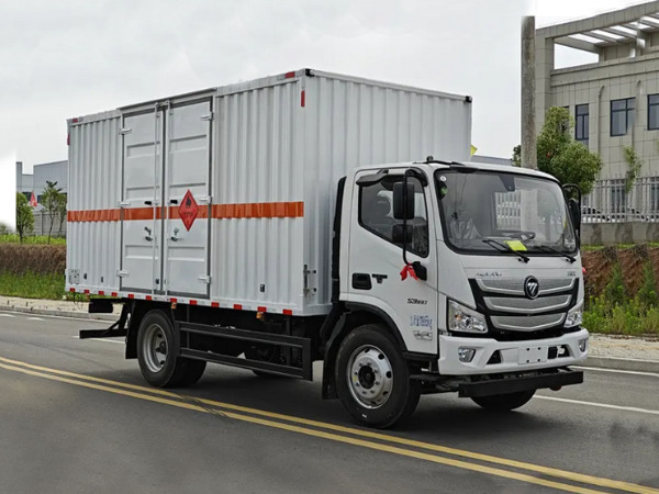 歐馬可5米2易燃氣體廂式運輸車 歐馬可5米2易燃氣體廂式運輸車