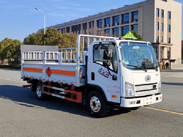 解放藍牌氣瓶運輸車